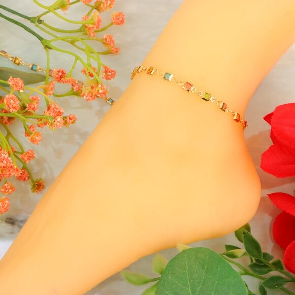 "New Beautiful Design Anklet for Women/Girls, Gift, A524 - Picture 9 of 10